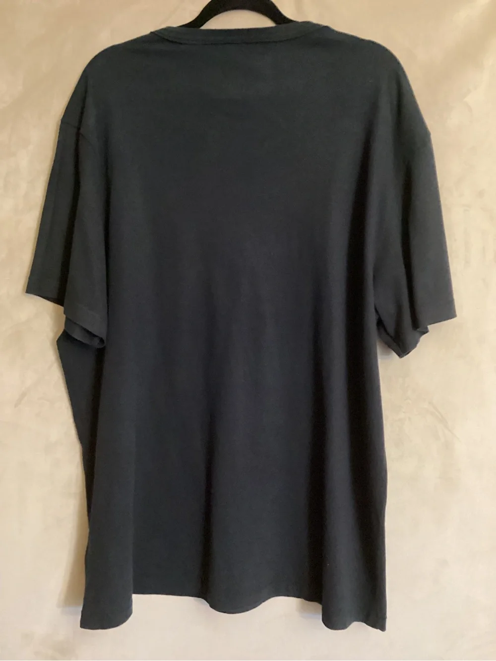 True Religion Black Graphic Tee with White Logo